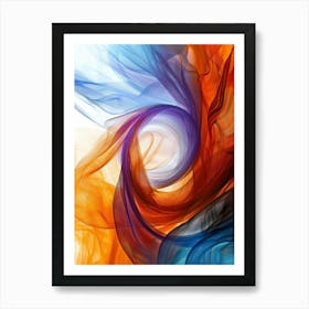 Abstract Swirls 2 Art Print