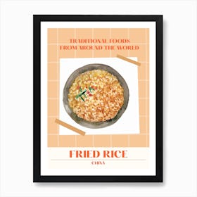 Fried Rice China 2 Foods Of The World Art Print