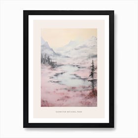 Dreamy Winter National Park Poster  Durmitor National Park Montenegro 3 Art Print