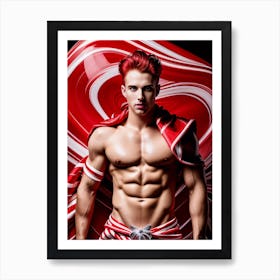 Red Pride 1 Art Print