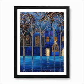 Night At The Palace 1 Art Print