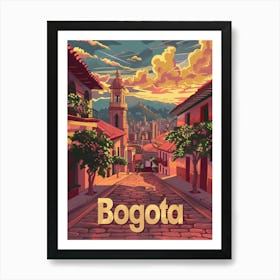 Bogota Art Print