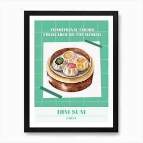 Dim Sum China 2 Foods Of The World Poster