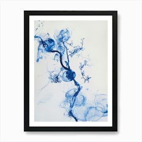 'Blue Water' 3 Art Print