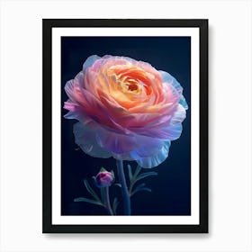 Peony Art Print