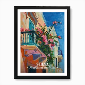 Mediterranean Views Sliema 1 Art Print