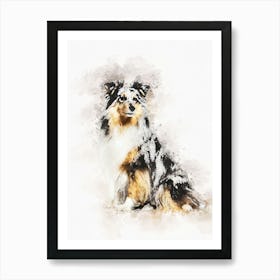 Shetland Sheepdog Art Print