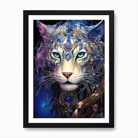 Mystical Tiger Art Print