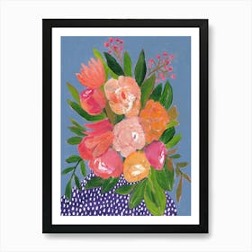 Bouquet Of Flowers Art Print