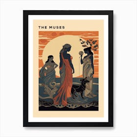 The Muses Poster Art Print