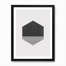 Hexagon Art Print