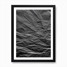 Black Paper Landscape Art Print