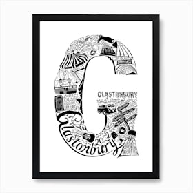 Glastonbury 2022 Art Print