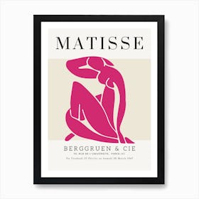 Matisse Pink Art Print