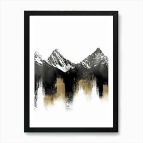 Mountains Canvas Print 6 Art Print