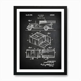 Fire Truck Patent Print Firefighter Gift Firefighter Patent Firefighter Decor Firefighter Art Firefighter Poster Firefighter Cf9901 Art Print