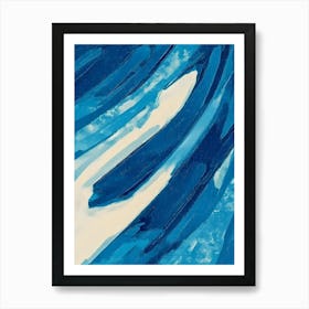 Blue Wave 6 Art Print