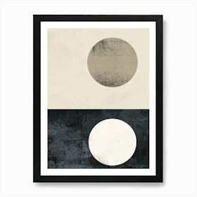 Resting Light Minimalist Style Art Print