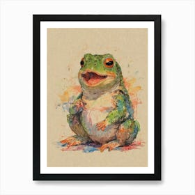 Frog! 1 Art Print