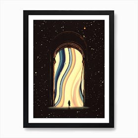 Portal To Another Dimension Art Print