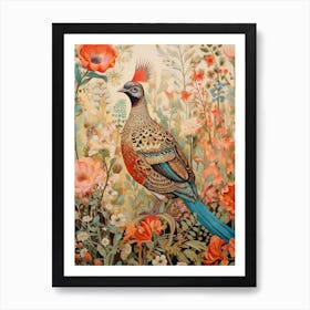 Pheasant 7 Detailed Bird Painting Art Print