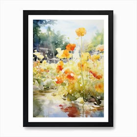 Chihuly Garden And Glass Usa Watercolour Art Print