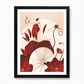 Lotus Flower 4 Art Print