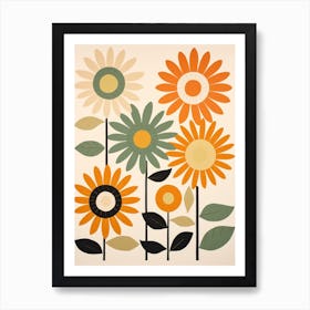 Vintage Florals Art Print