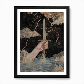 'The Hand Of God' Art Print