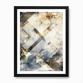 Poster Geometrical Abstraction Illustration Art 03 Art Print