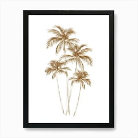 Palm Trees 1 Art Print