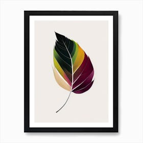 Ash Leaf Abstract 5 Art Print