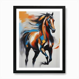 Horse In Motion Art Print