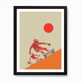 Skater 2 Art Print