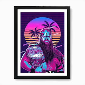 Ivar 80s Retro Art Print