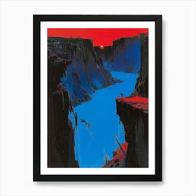 'The Canyon' Art Print