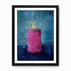 Candle Art Print