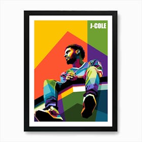 J Cole Wpap 1 Art Print