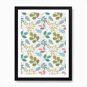 Leaf Pattern.1 Art Print