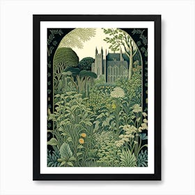 Tresco Abbey Gardens, 1, United Kingdom Vintage Botanical Art Print