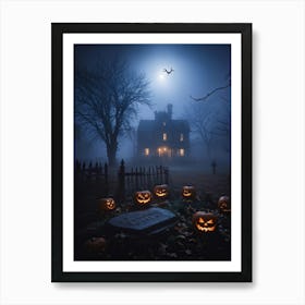 Haunted House 25 Art Print