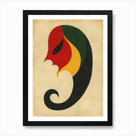 Rastafarian Head Art Print