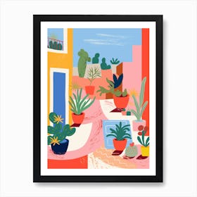 Cactus Garden Art Print