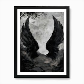 Angel Wings Art Print