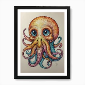Octopus 21 Art Print