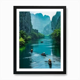 Luong River Art Print