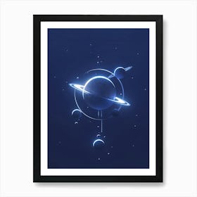 Saturn 1 Art Print