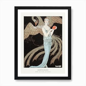 Evening Dress; De Beer; George Barbier Art Print