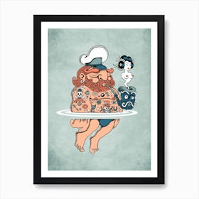 Sailor Summer Art Print