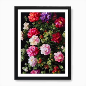 Snapdragons Eg Flower Art Print